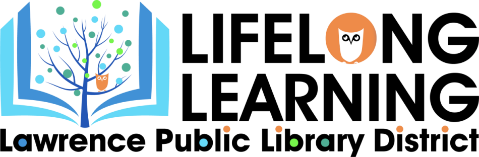 Logo for Lawrence Public Library District
